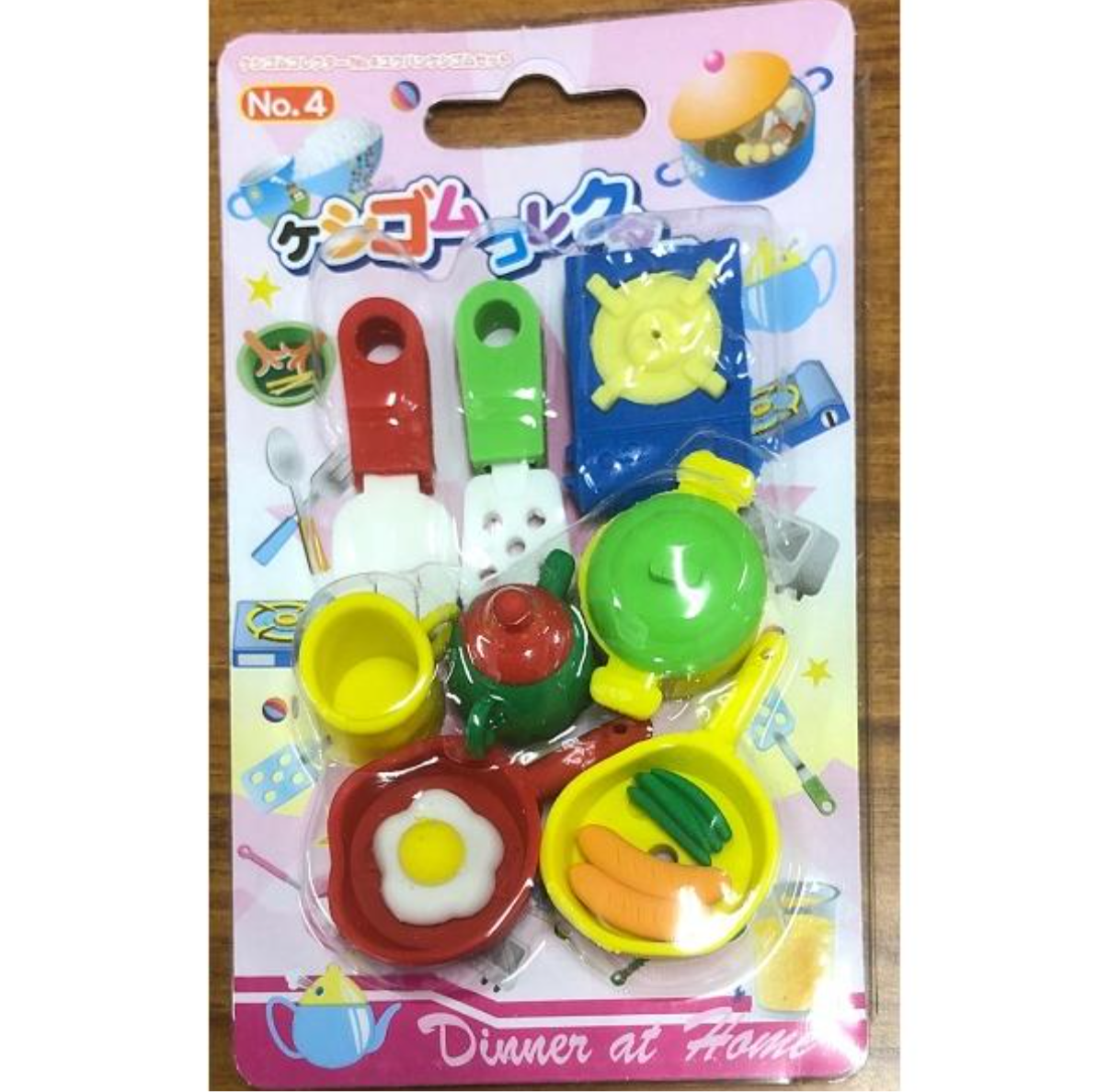 Eraser set of 6