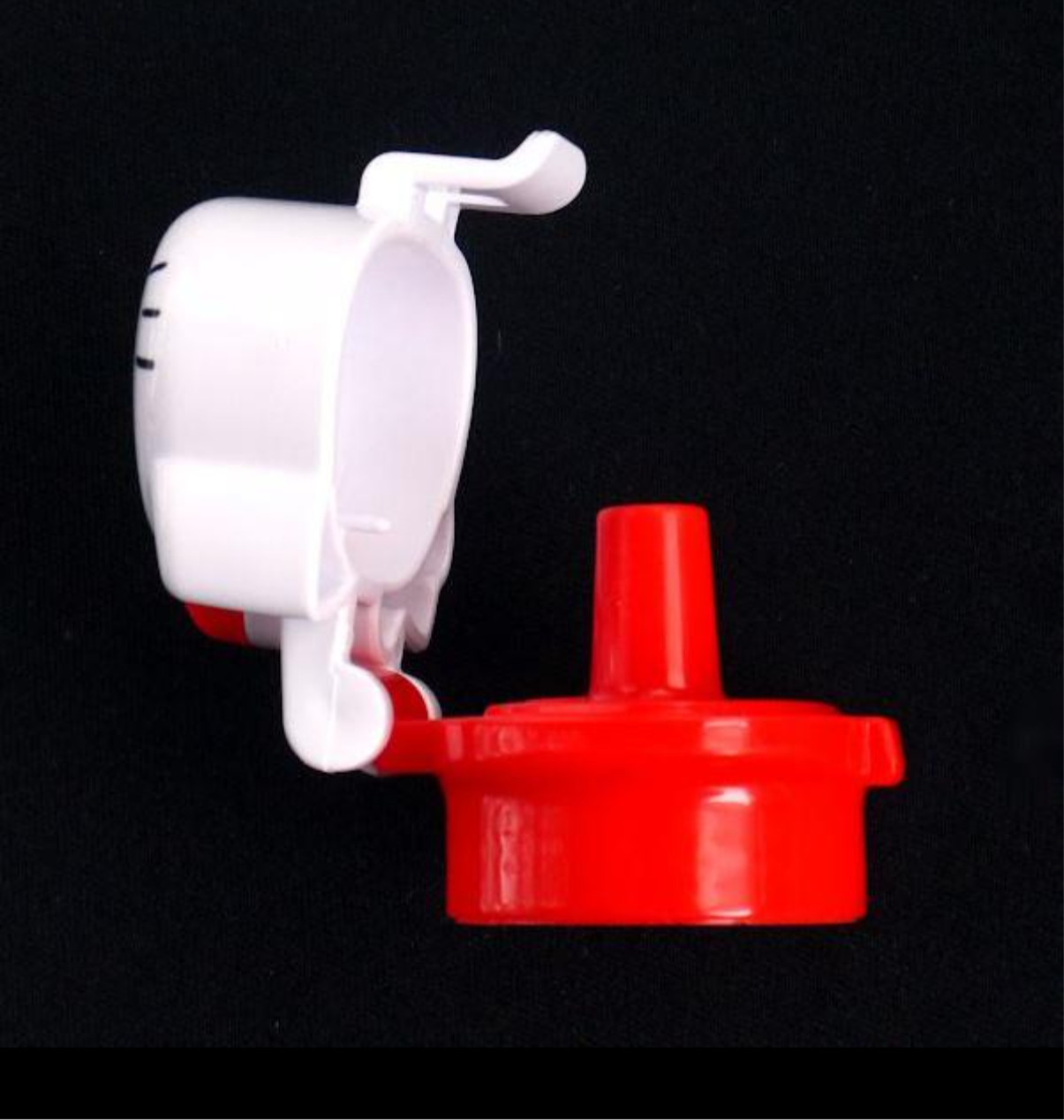 Plastic bottle caps(Hello Kitty)